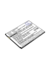 Wiko K560 accu (3.8 V, 2800 mAh, 123accu huismerk) AWI00113 - 1