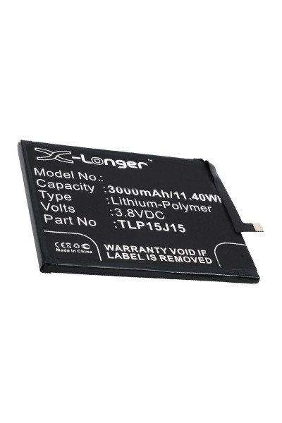 Wiko TLP15J15 accu (3000 mAh, 123accu huismerk)  AWI00067 - 1