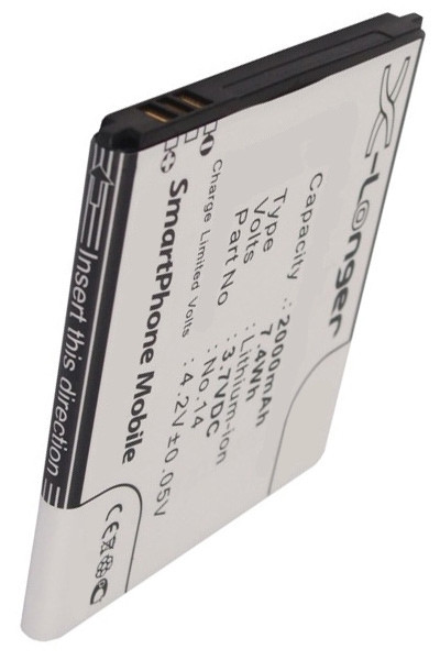 Wolfgang AT-B45SE accu (2000 mAh, 123accu huismerk)  AWO00020 - 1