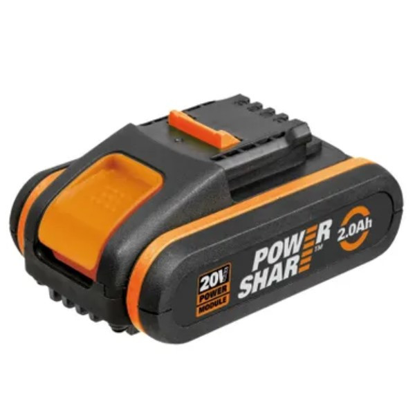 Worx PowerShare WA3551 / 20V Max accu (20 V, 2.0 Ah, origineel)  AWO00100 - 1