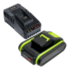 Worx PowerShare WA3639 / 20V Max accu + oplader (20 V, 2.0 Ah, 123accu huismerk) AWO00132 - 1