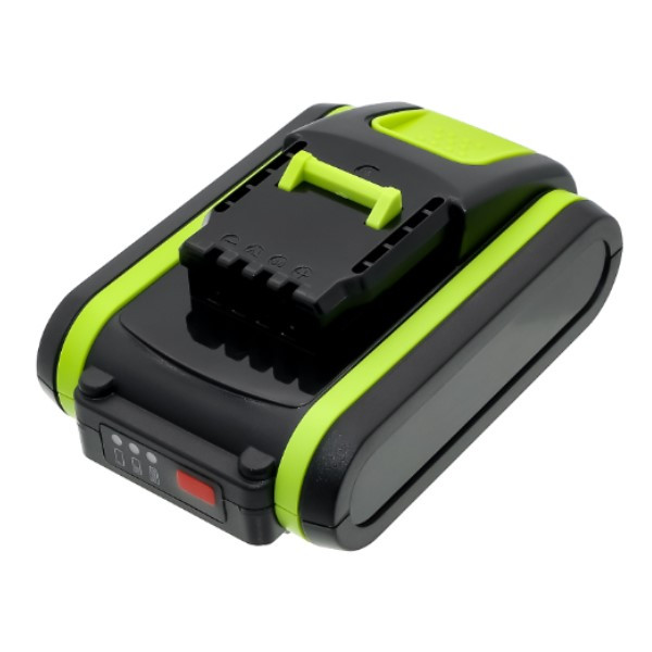 Worx PowerShare WA3639 / WA3551 / 20V Max accu (20 V, 2.0 Ah, 123accu huismerk) AWO00025 - 1