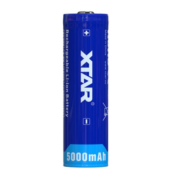 XSTAR XTAR 21700 Li-ion batterij (3.6 V, 10A, 5000 mAh)  AXS00001 - 1