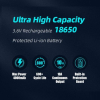 XTAR 10 stuks XTAR 18650 oplaadbare lithium batterijen (3.6 V, 4000 mAh, 10A)  AXT00079 - 2