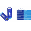 XTAR 10 stuks XTAR 26650 oplaadbare lithium batterijen (3.6 V, 5200 mAh, 10A)  AXT00055 - 2