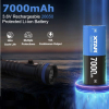 XTAR 26650 oplaadbare lithium batterij (3.6 V, 7000 mAh, 10A) AXT00148 - 2