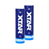 2 stuks XTAR 18650 oplaadbare lithium batterijen (3.6 V, 3500 mAh, 10A)