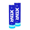 2 stuks XTAR 18650 oplaadbare lithium batterijen (3.7 V, 2600 mAh, 5A)