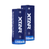 XTAR 2 stuks XTAR 26650 oplaadbare lithium batterijen (3.6 V, 5200 mAh, 10A)  AXT00056 - 1