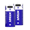 2 stuks XTAR RCR123A / 16340 USB-C oplaadbare lithium batterijen (3.6 V, Li-ion, 900 mAh, 2.7A) AXT00145 - 1