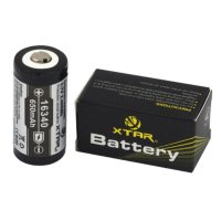 XTAR RCR123A / 16340 Oplaadbare Batterij (3.7 V, Li-ion, 650 mAh)  AXT00052