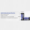XTAR RCR123A / 16340 oplaadbare lithium batterij (3.7 V, Li-ion, 650 mAh, 1.95A)  AXT00052 - 2