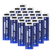 XTAR USB-C Oplaadbare AA 1,5V Li-ion Batterijen (16 stuks, 2450 mAh, 4100 mWh) AXT00174