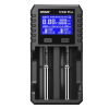 XTAR VX2 Pro 2-slots oplader voor Li-ion / LiFePO4 / Ni-Mh Batterijen AXT00176 - 1