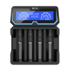 XTAR X4 4-slots oplader voor Li-ion / Ni-Mh Batterijen AXT00046 - 1