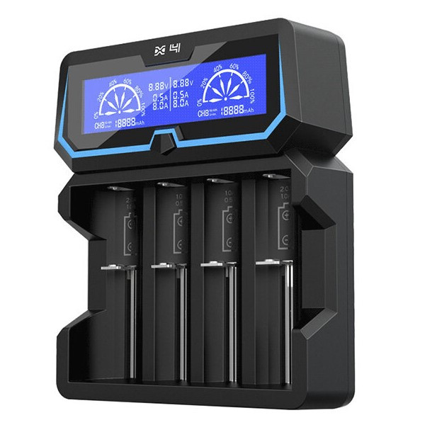 XTAR X4 4-slots oplader voor Li-ion / Ni-Mh Batterijen AXT00046 - 2