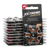 XX-TREME Longlife Extra 312 / PR41 / Bruin gehoorapparaat batterij 120 stuks (123accu huismerk)  A1200017