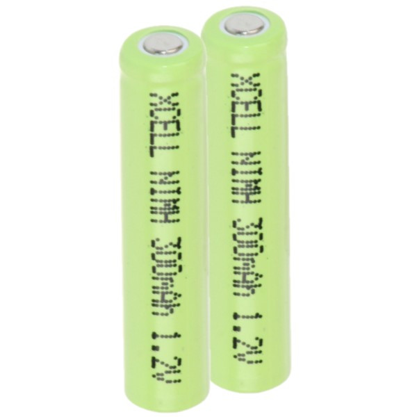 2 stuks: Xcell oplaadbare AAAA / HR61 batterijen (1.2V, 300 mAh, Ni-Mh) ANB00136 - 1