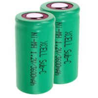 Xcell Oplaadbare SC / Sub-C / X3600SCR Ni-MH batterij (2 stuks, 3600 mAh) AXC00005