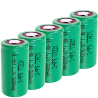 Xcell Oplaadbare SC / Sub-C / X3600SCR Ni-MH batterij (5 stuks, 3600 mAh) AXC00007