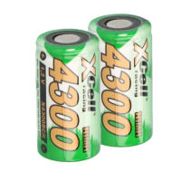 Xcell Oplaadbare SC / Sub-C / X4300SCR Ni-MH batterij (2 stuks, 4300 mAh) AXC00017