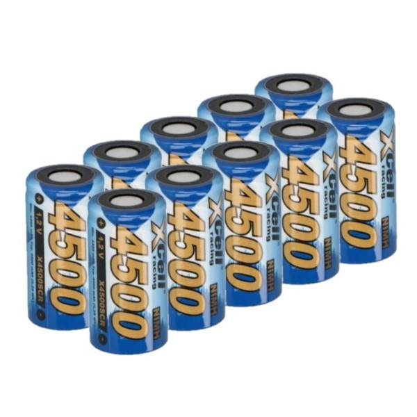Xcell Oplaadbare SC / Sub-C / X4500SCR Ni-MH batterij (10 stuks, 4500 mAh) AXC00012 - 1