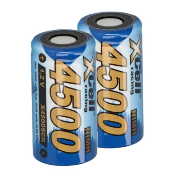 Xcell Oplaadbare SC / Sub-C / X4500SCR Ni-MH batterij (2 stuks, 4500 mAh) AXC00006 - 1