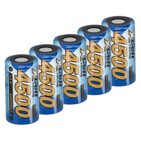 Xcell Oplaadbare SC / Sub-C / X4500SCR Ni-Mh batterij (5 stuks, 4500 mAh)  AXC00009 - 1