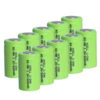 Xcell oplaadbare 1/2 AA batterij 10 stuks (1.2V, 600 mAh, Ni-Mh) AXC00033