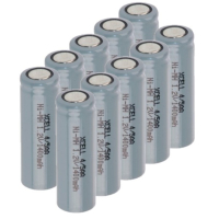Xcell oplaadbare 4/5AA batterijen 10 stuks (1.2 V, 1400 mAh, Ni-Mh) AXC00021