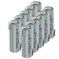 Xcell oplaadbare 4/5AA batterijen 10 stuks met Z-Tag (1.2 V, 1400 mAh, Ni-Mh) AXC00029