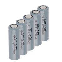 Xcell oplaadbare 4/5AA batterijen 5 stuks (1.2 V, 1400 mAh, Ni-Mh) AXC00020