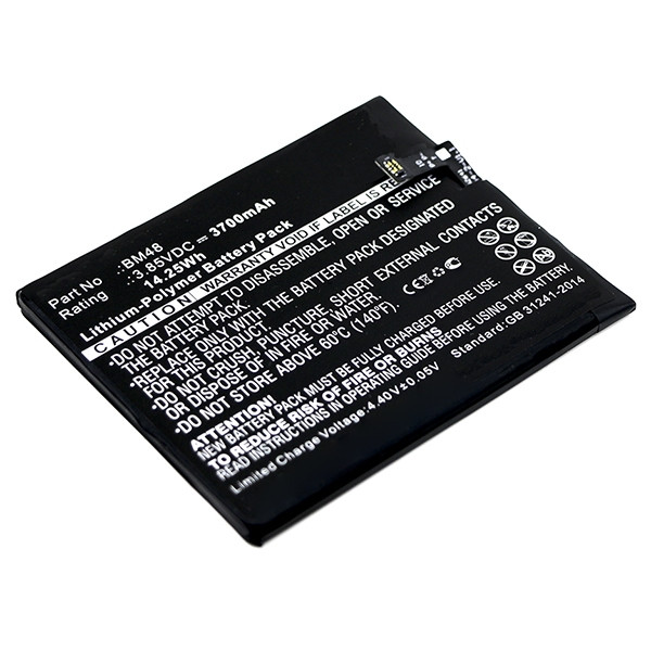 Xiaomi BM48 accu (3700 mAh, 123accu huismerk)  AXI00048 - 1