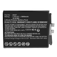 Xiaomi BM67 accu (3.85 V, 5950 mAh, 123accu huismerk) AXI00198