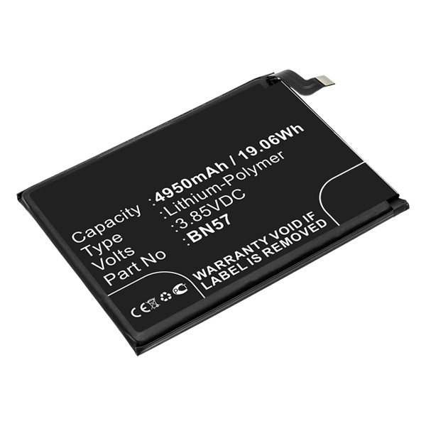 Xiaomi BN57 accu (3.85 V, 5050 mAh, 123accu huismerk)  AXI00109 - 1