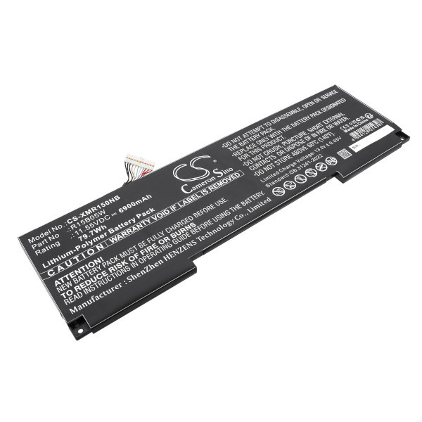 Xiaomi R15B05W accu (11.55 V, 6900 mAh, 123accu huismerk)  AXI00193 - 1
