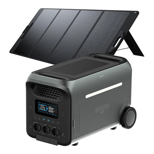 Xtorm Draagbare Slimme Pro Power Station (2560Wh / 3000W / 5000W Piek) + Xtorm Opvouwbaar Zonnepaneel (200W) AXT00132 - 1