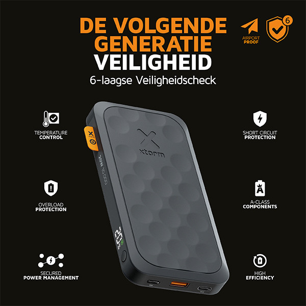 Xtorm Fuel Series Powerbank zwart (20W, 10000 mAh) AXT00107 - 9
