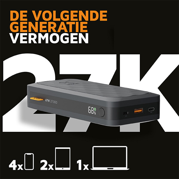 Xtorm Fuel Series Powerbank zwart (67W, 27000 mAh) AXT00110 - 8