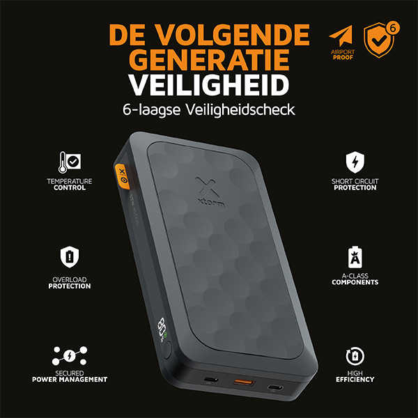 Xtorm Fuel Series Powerbank zwart (67W, 45000 mAh) AXT00111 - 9