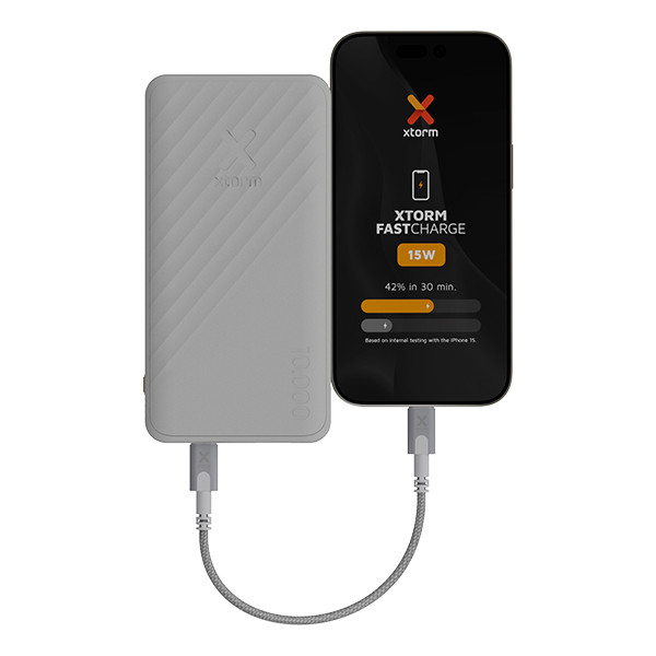 Xtorm Go2 Powerbank wit (15W, 10000 mAh) AXT00118 - 6