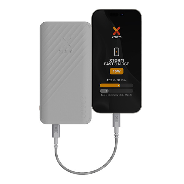 Xtorm Go2 Powerbank wit (15W, 20000 mAh) AXT00120 - 6
