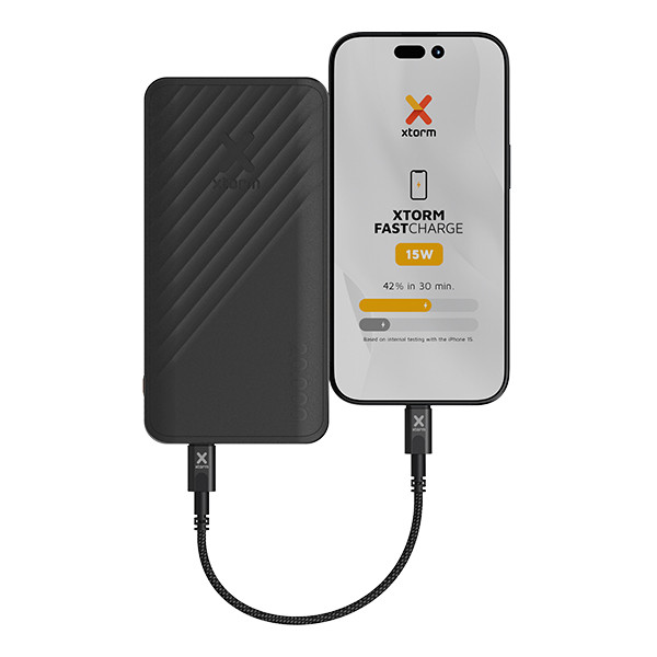 Xtorm Go2 Powerbank zwart (15W, 20000 mAh) AXT00121 - 6