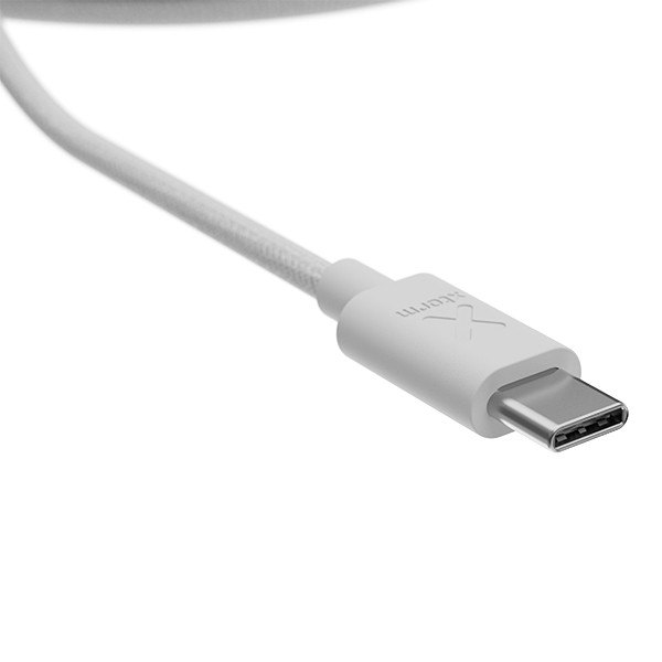 Xtorm Go2 USB-C naar USB-C kabel 1 meter (100W, wit) AXT00104 - 4