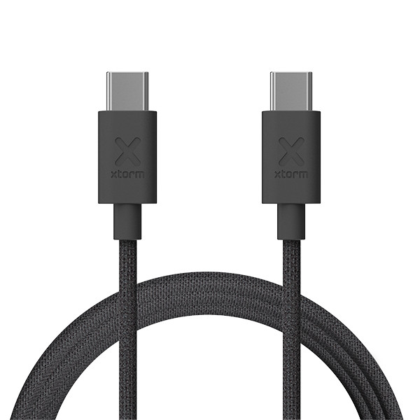 Xtorm Go2 USB-C naar USB-C kabel 1 meter (100W, zwart) AXT00105 - 2