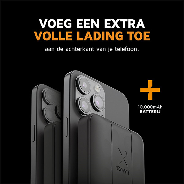 Xtorm Magnetic Wireless Powerbank zwart (10000 mAh) AXT00113 - 7