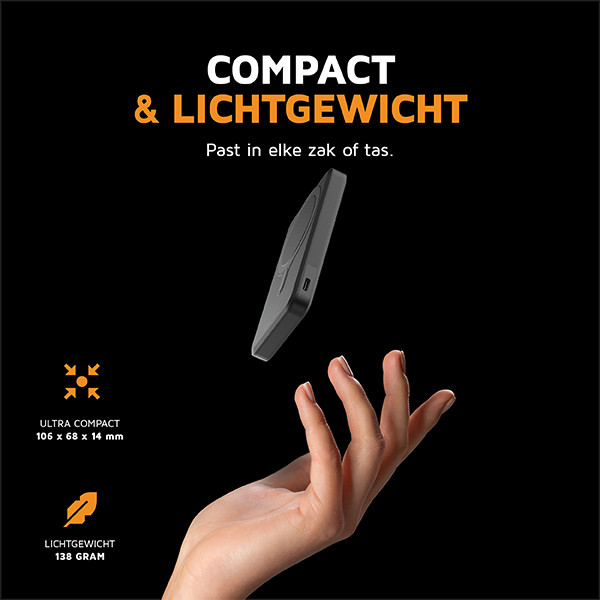 Xtorm Magnetic Wireless Powerbank zwart (7.5W, 5000 mAh) AXT00112 - 6