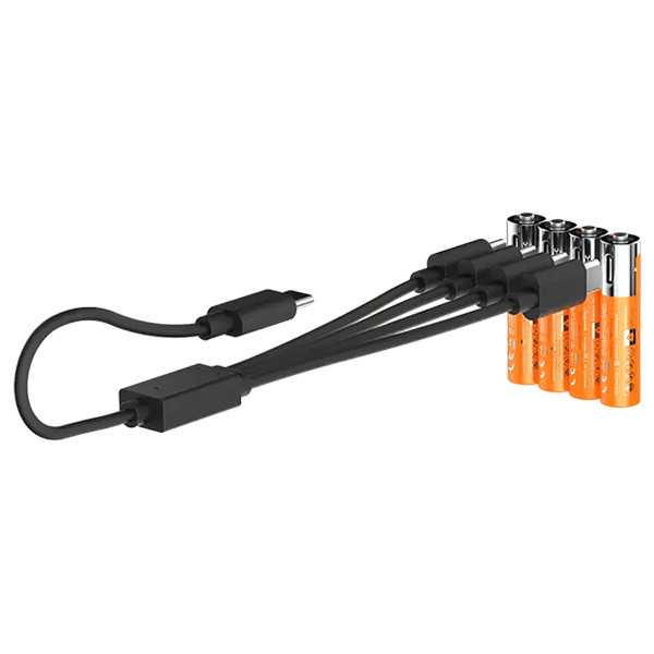 Xtorm NextGen USB-C Oplaadbare AAA 1,5V Li-ion Batterijen (4 stuks, 570 mAh) AXT00126 - 2