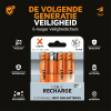 Xtorm NextGen USB-C Oplaadbare AA 1,5V Li-ion Batterijen (4 stuks, 2200 mAh) AXT00125 - 4