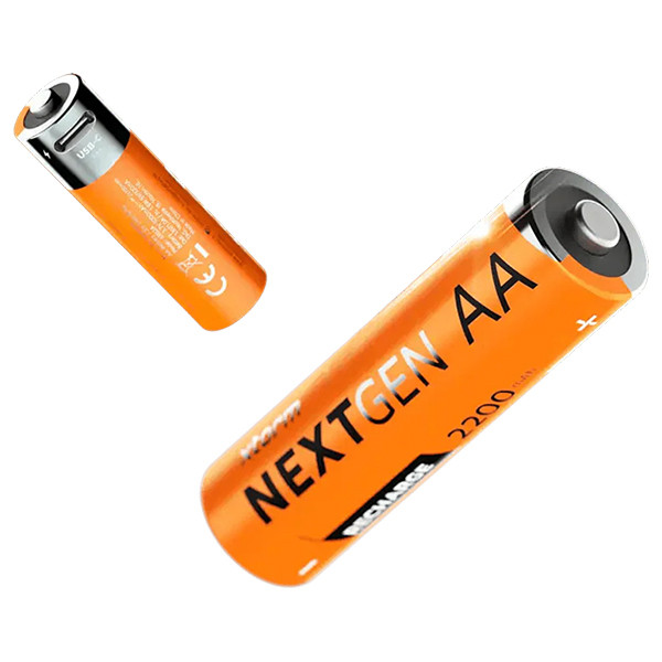 Xtorm NextGen USB-C Oplaadbare AA 1,5V Li-ion Batterijen (4 stuks, 2200 mAh) AXT00125 - 3